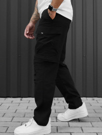 Spodnie Staff cargo chi black
