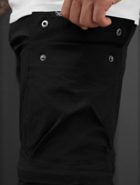 Spodnie Staff cargo chi black