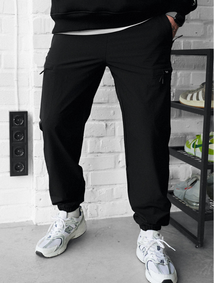 Spodnie Staff cargo tri black