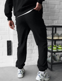 Spodnie Staff cargo tri black