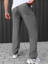 Spodnie chinos Staff pli gray