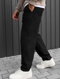 Spodnie chinos  Staff dez black