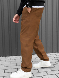 Spodnie chinos Staff dez brown