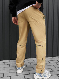 Spodnie chinos Staff ino beige reflective