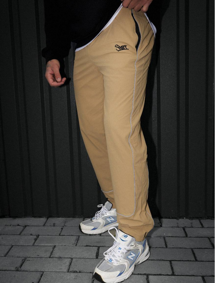 Spodnie chinos Staff ino beige reflective