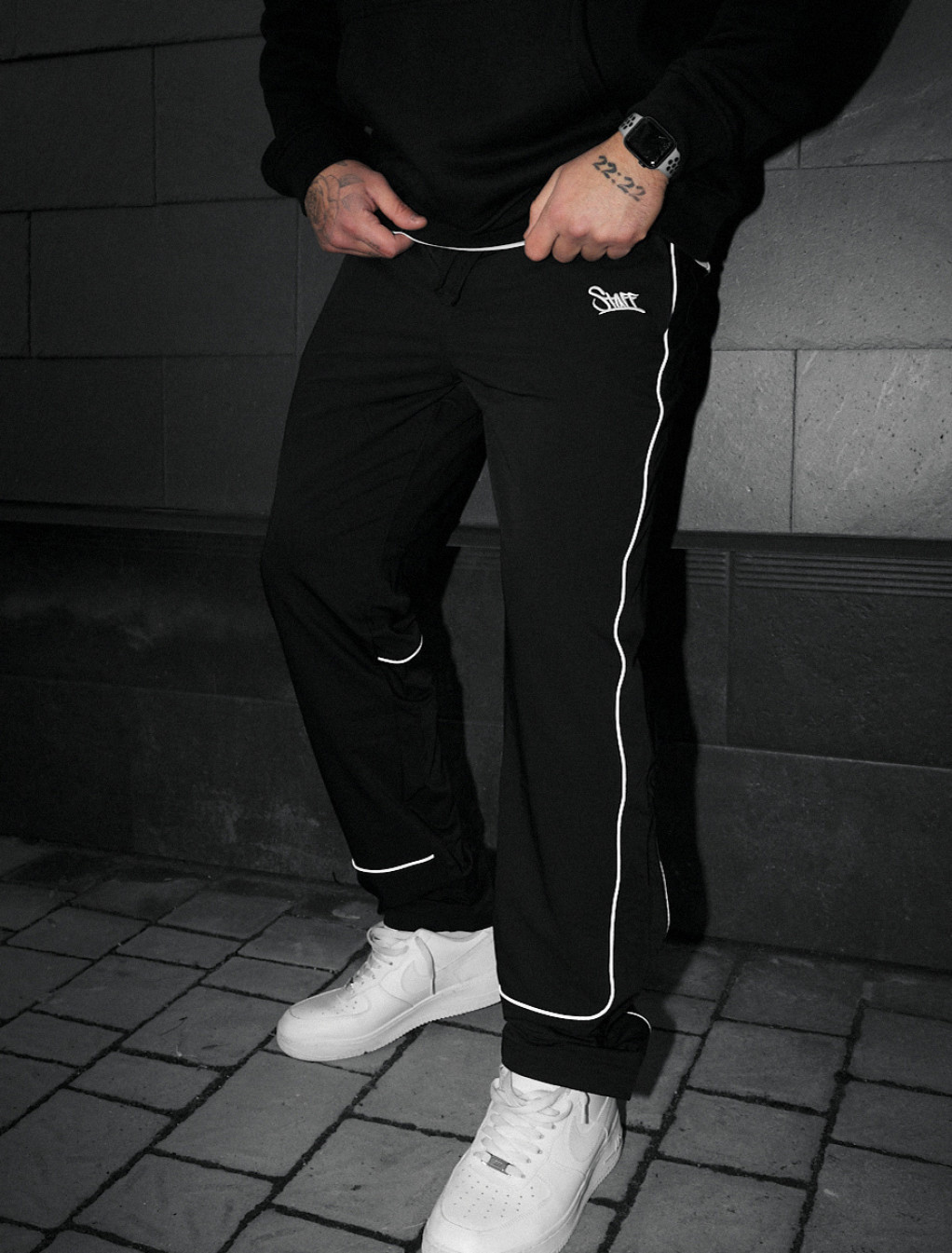 Spodnie Staff ino black2 reflective