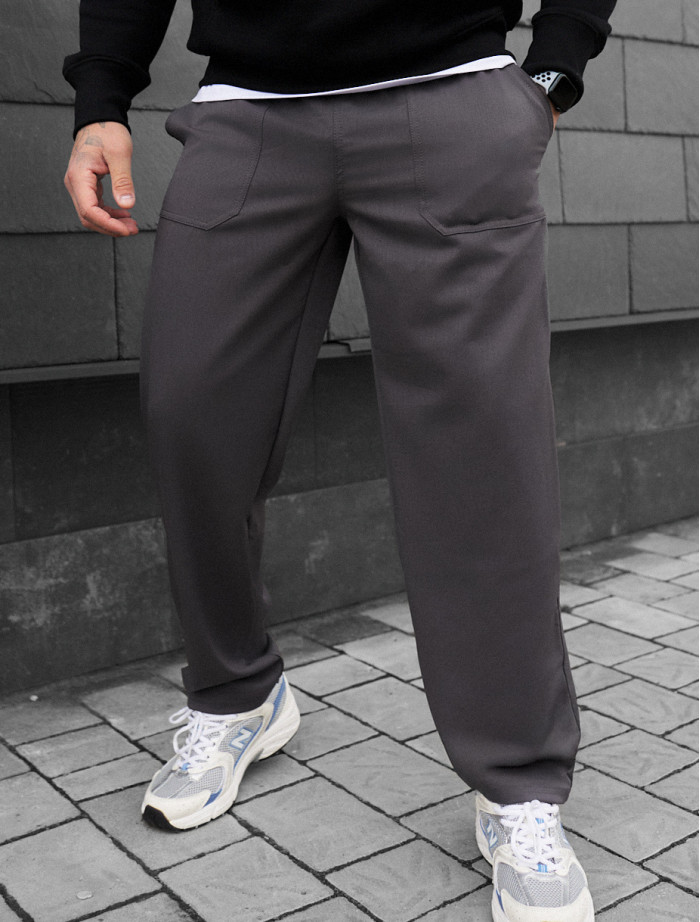 Spodnie Staff jav gray