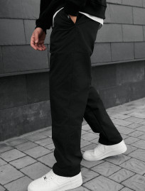 Spodnie chinos Staff al black