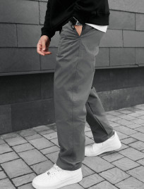 Spodnie chinos Staff al gray