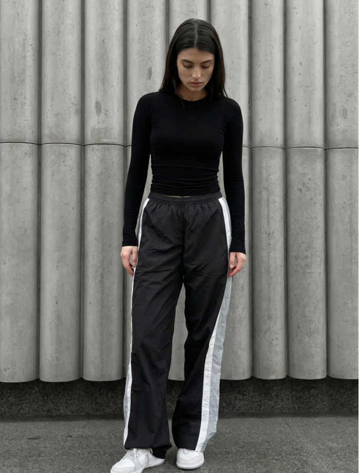 Spodnie Staff ogi black & stripes