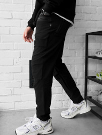 Spodnie Staff cargo ks black