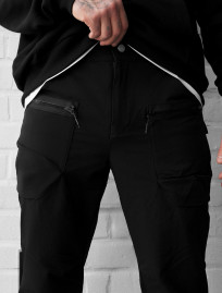 Spodnie Staff cargo ks black
