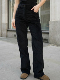 Spodnie Staff mi velvet black