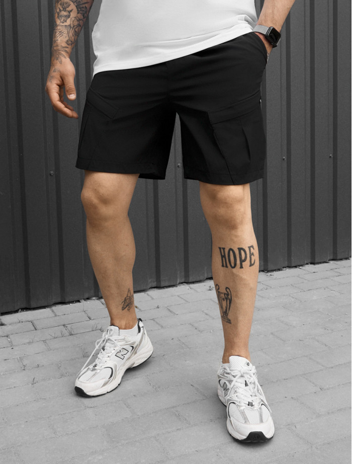 Spodenki Staff cargo em black