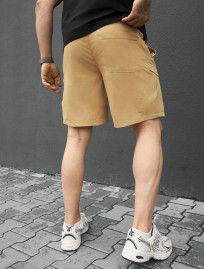 Spodenki Staff cargo em beige
