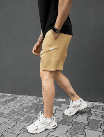 Spodenki Staff cargo em beige