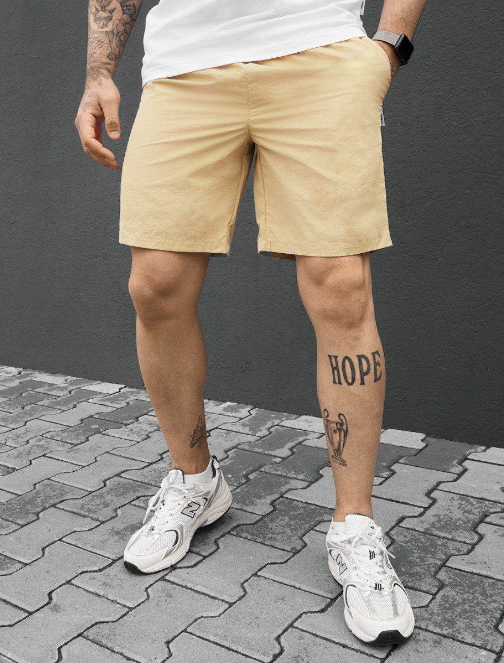Spodenki plażowe Staff ha beige