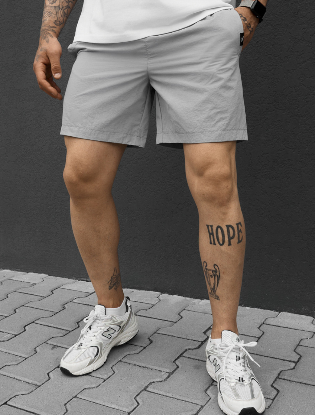 Spodenki plażowe Staff po light gray
