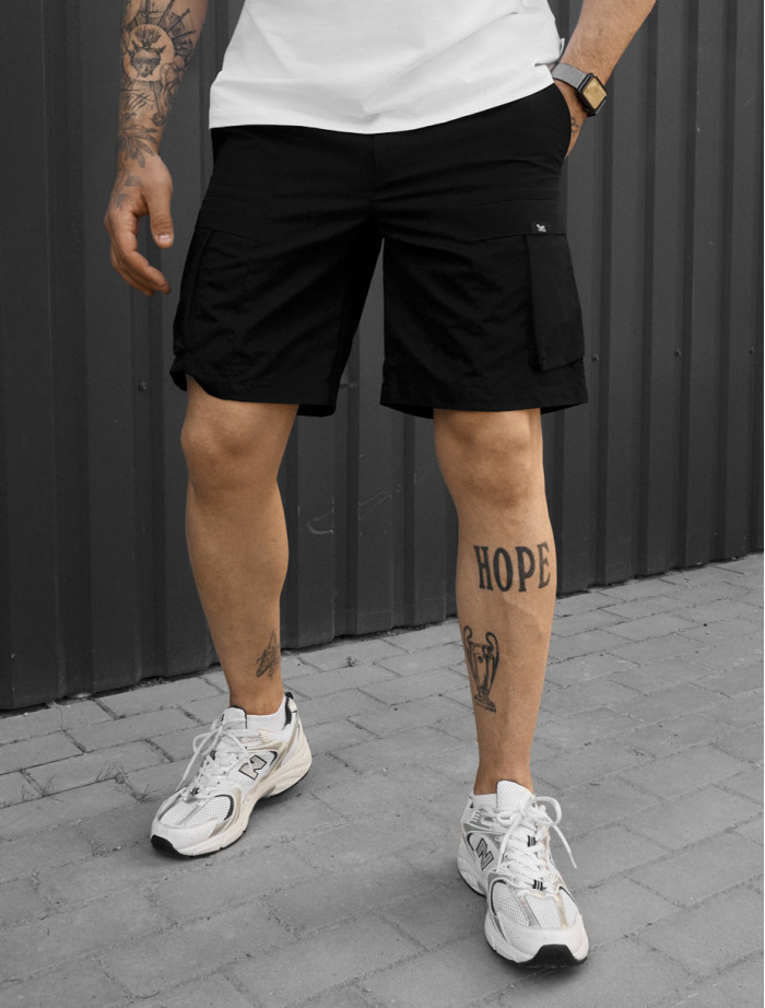 Spodenki Staff cargo fot black