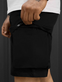 Spodenki Staff cargo fot black