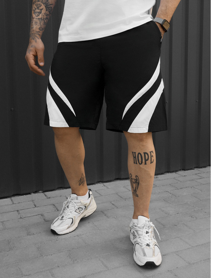 Spodenki Staff ph black & white logo
