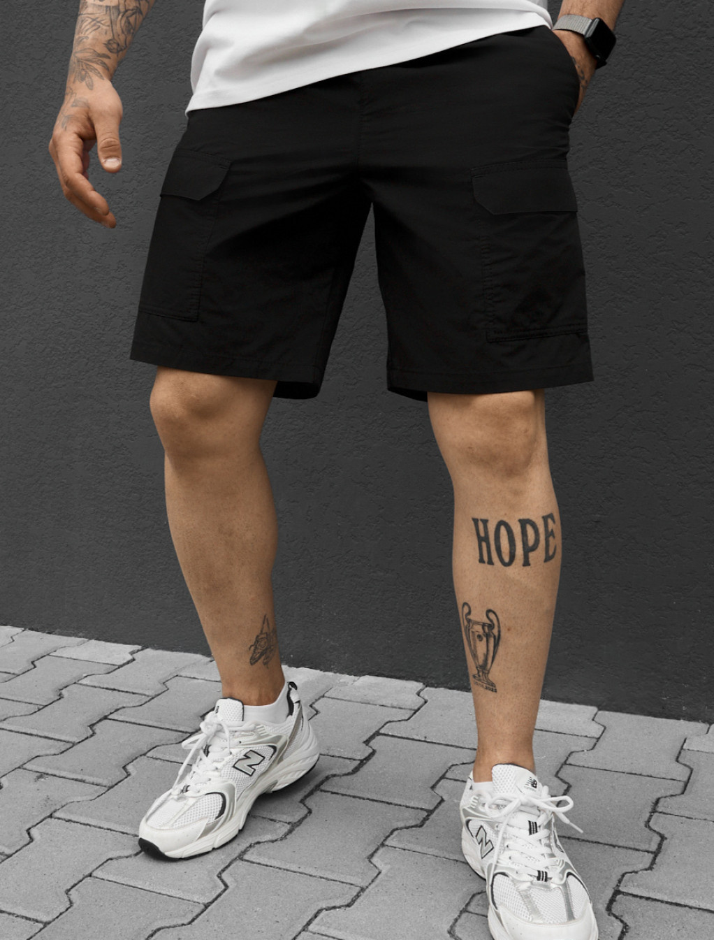 Spodenki Staff cargo kr black