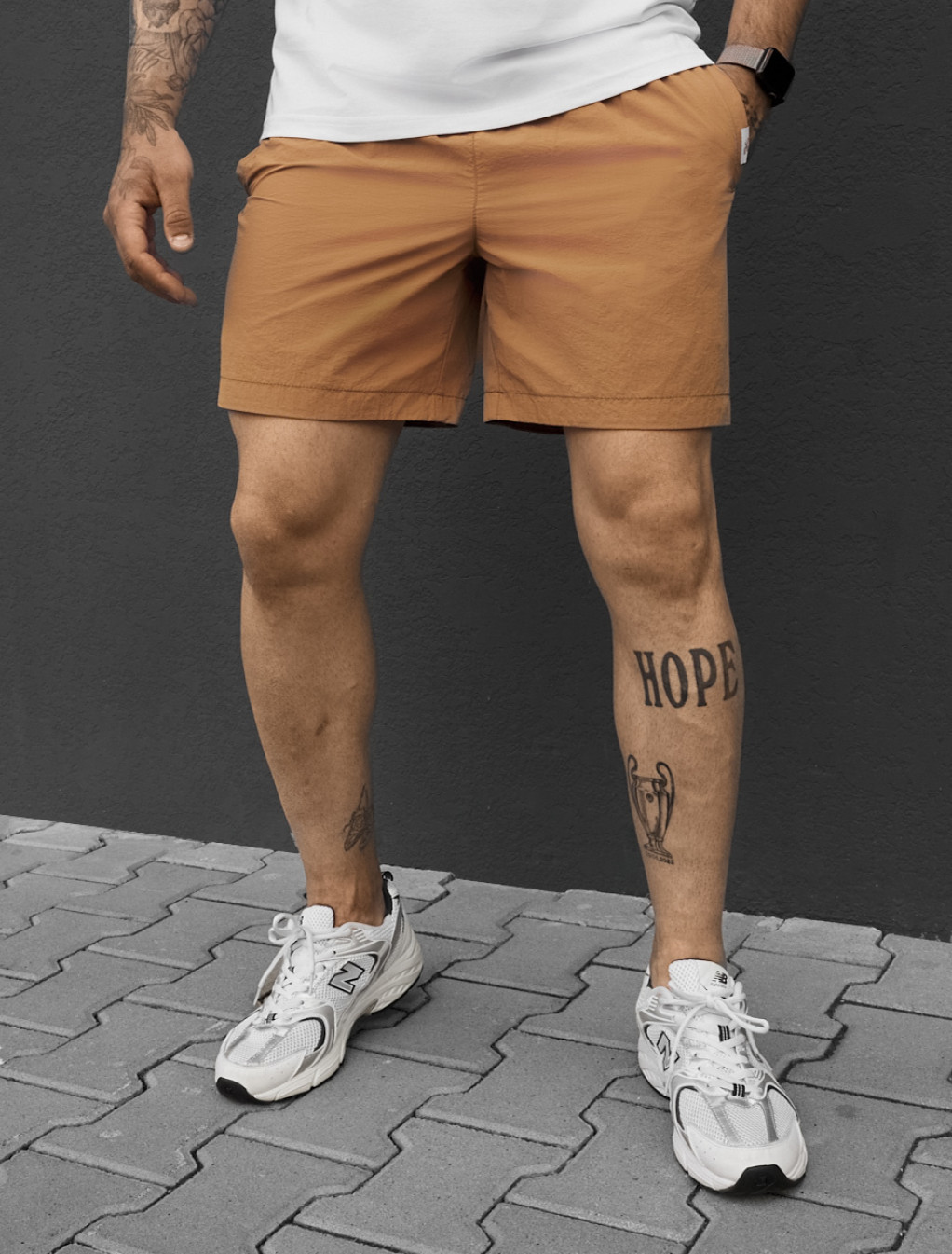 Spodenki plażowe Staff po ochre
