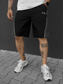 Spodenki plażowe Staff nom black & gray reflective