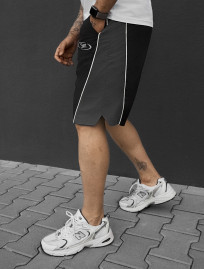 Spodenki plażowe Staff nom black & gray reflective