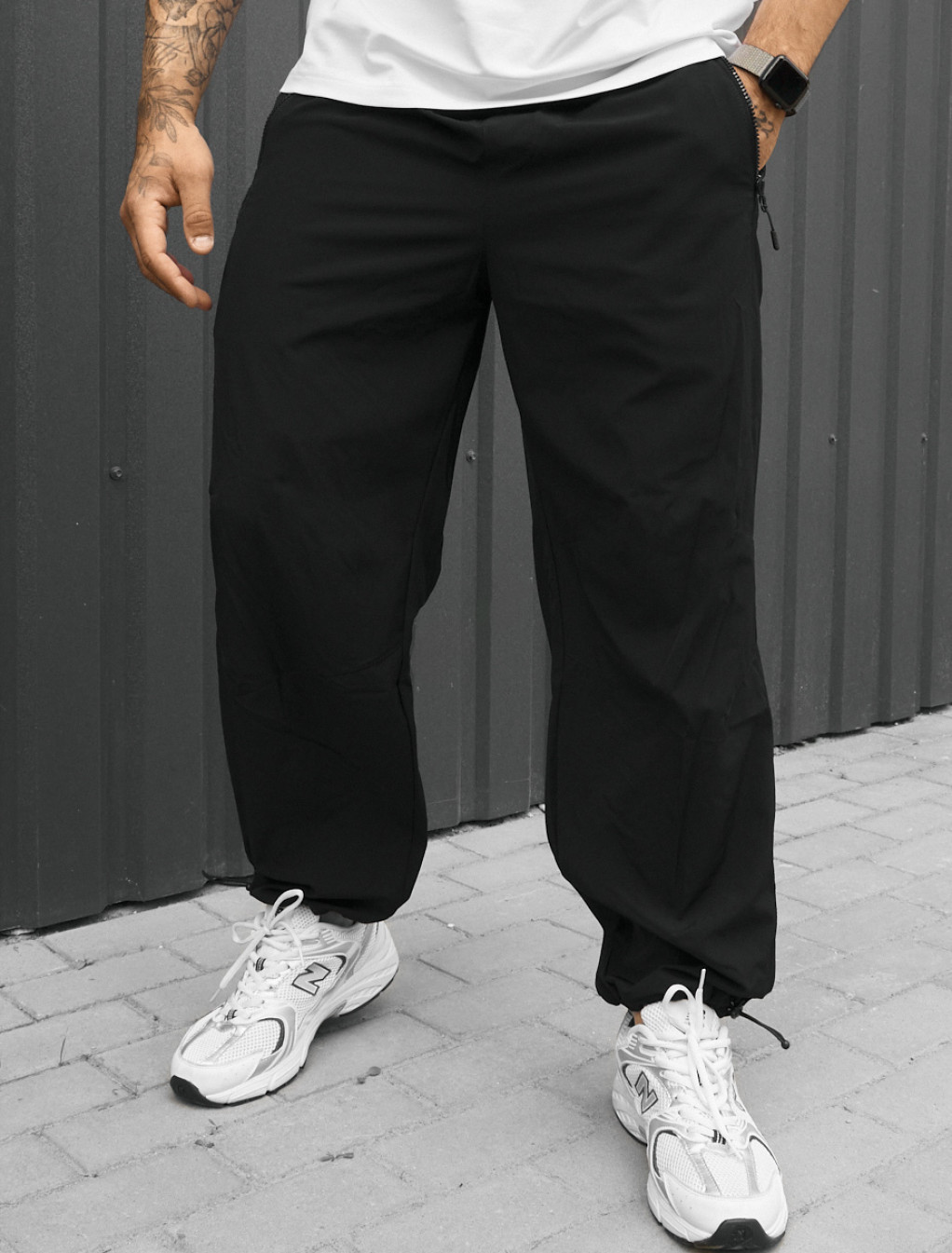 Spodnie Staff ni black