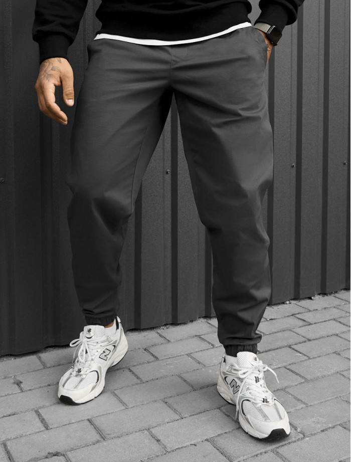 Joggery Staff pa dark gray