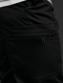 Spodnie ocieplane Staff do cargo black fleece