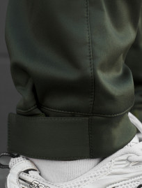 Spodnie ocieplane Staff do cargo khaki fleece