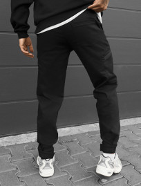 Spodnie ocieplane Staff cargo do black fleece