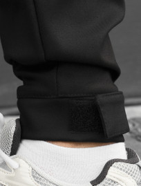 Spodnie ocieplane Staff cargo do black fleece