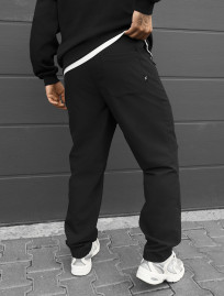 Spodnie ocieplane Staff cargo do black fleece