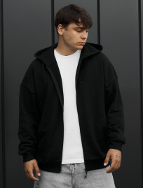 Bluza Staff im zip black
