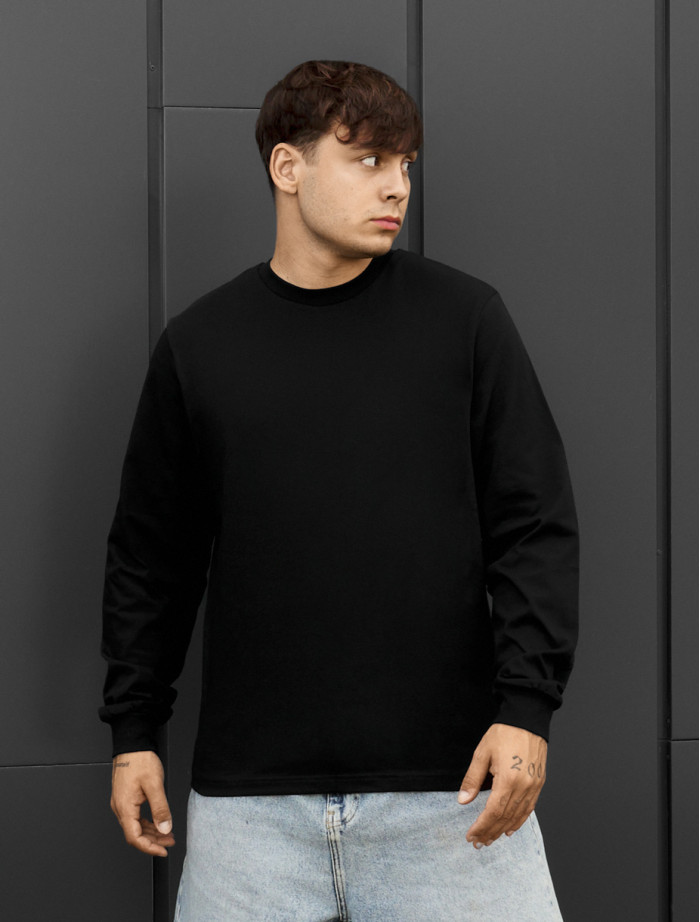 Longsleeve Staff black oversize