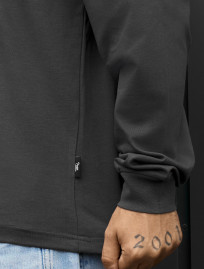 Longsleeve Staff black dark gray oversize