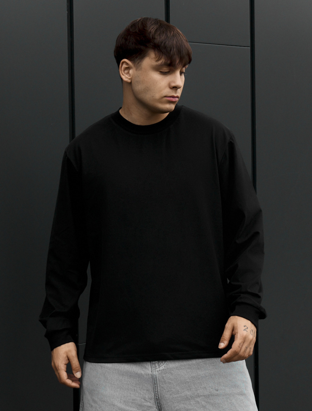Longsleeve Staff black