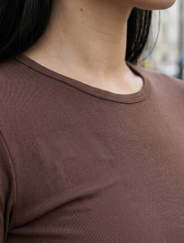 Longsleeve Staff fir brown