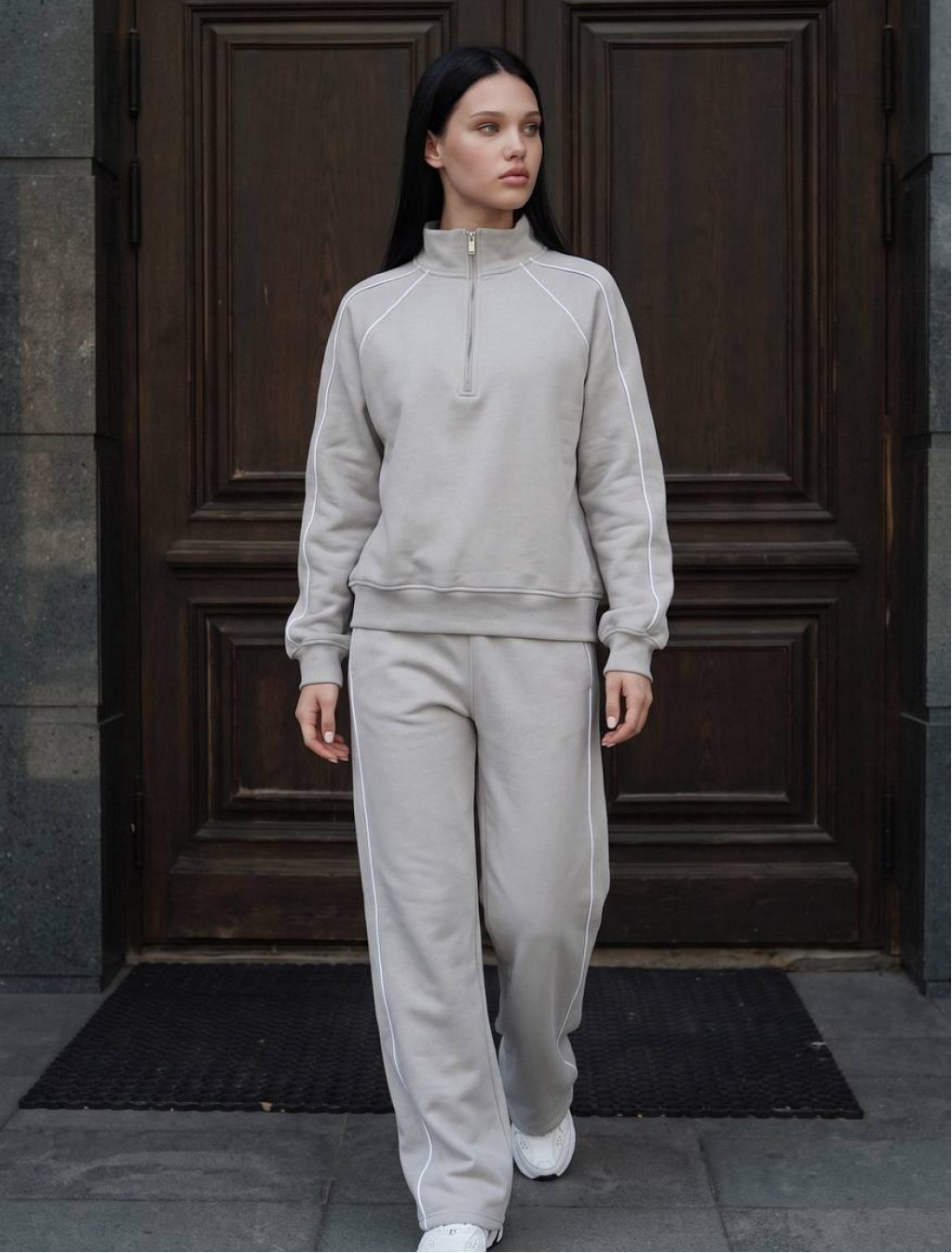 Dres Staff stu light gray fleece