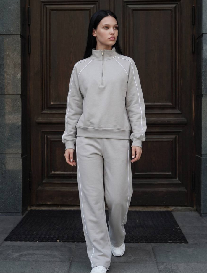 Dres Staff stu light gray fleece