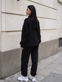Dres Staff bet black oversize fleece