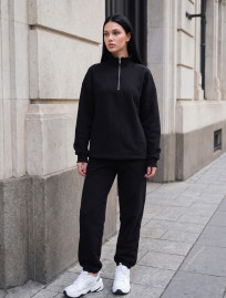 Dres Staff bet black oversize fleece