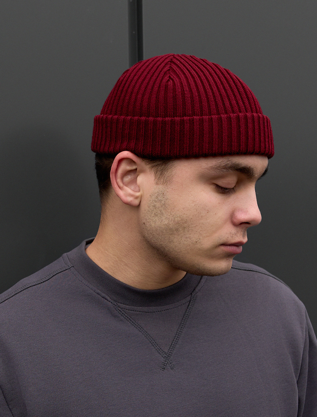 Czapka typu beanie Staff bordo