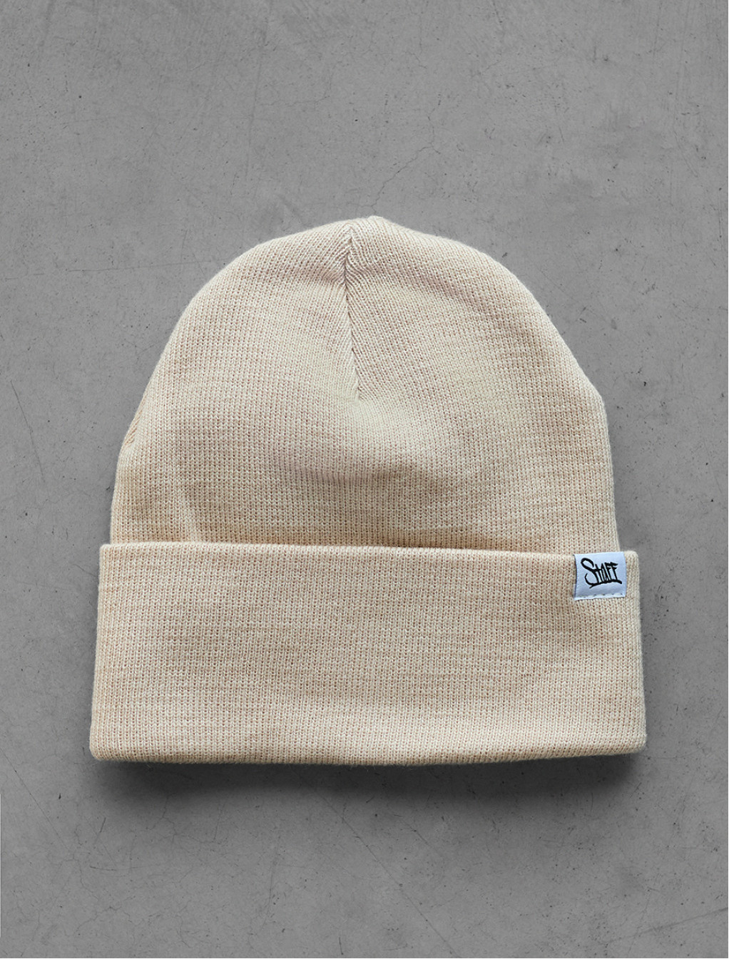 Czapka Staff light beige basic