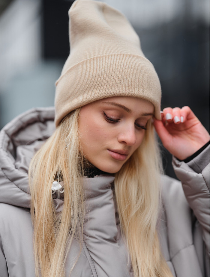 Czapka damska Staff 19 beige