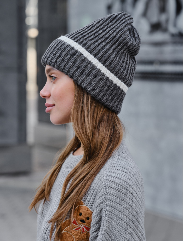 Czapka damska Staff 2 graphite line