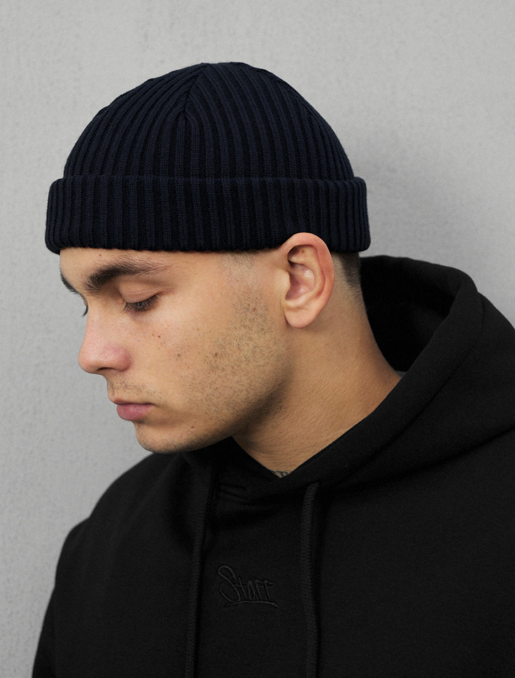 Czapka beanie Staff 1 navy